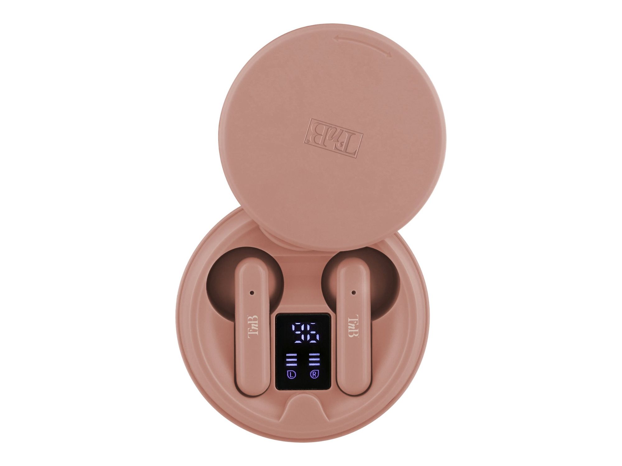 TNB SHINY 2 Wireless Earbuds with Microphone - Pink