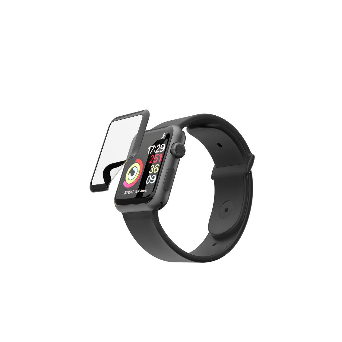 Hama 'Hiflex' Screen Protector for Apple Watch 7, 45mm