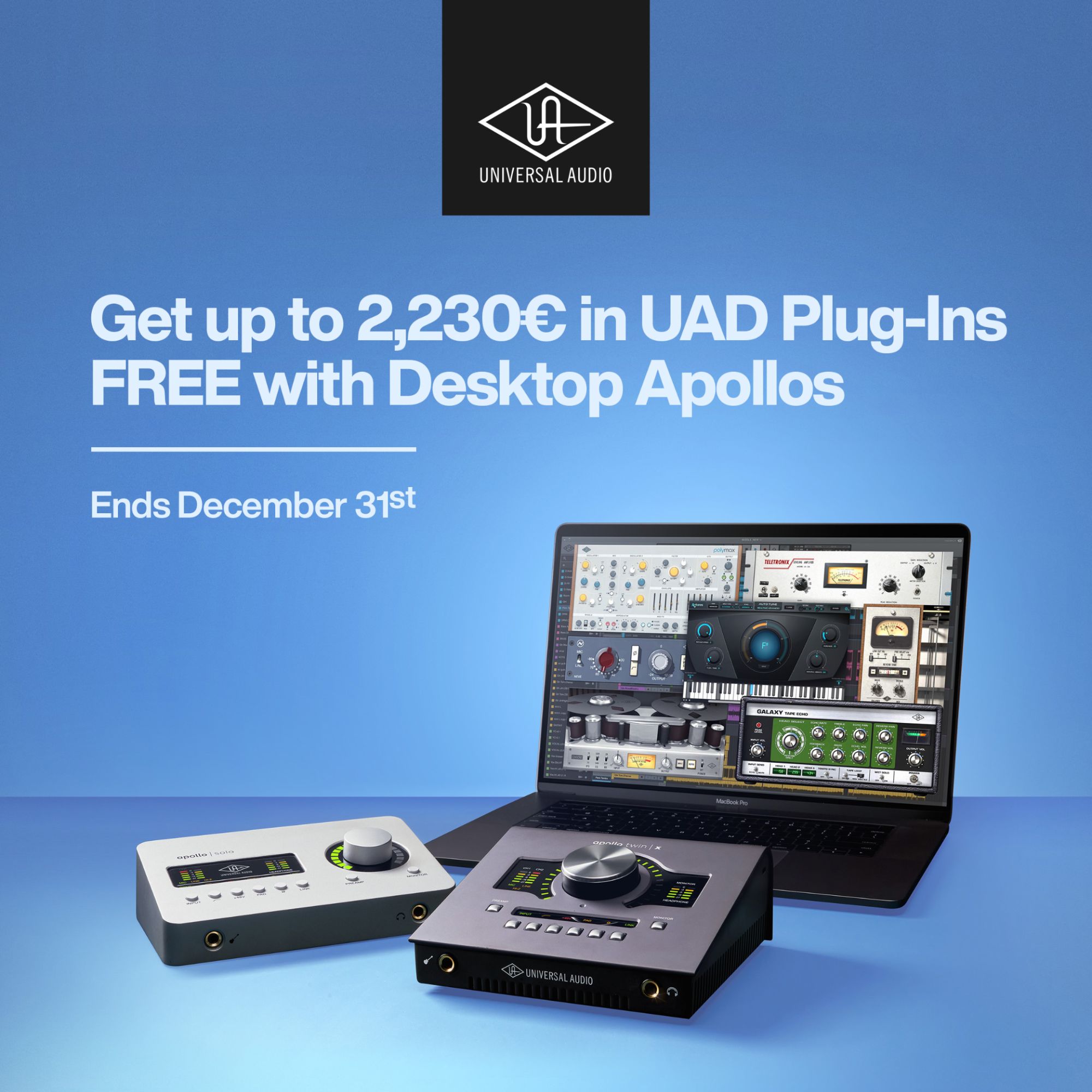 Universal Audio Apollo Twin X DUO USB Heritage Edition Audio Interface
