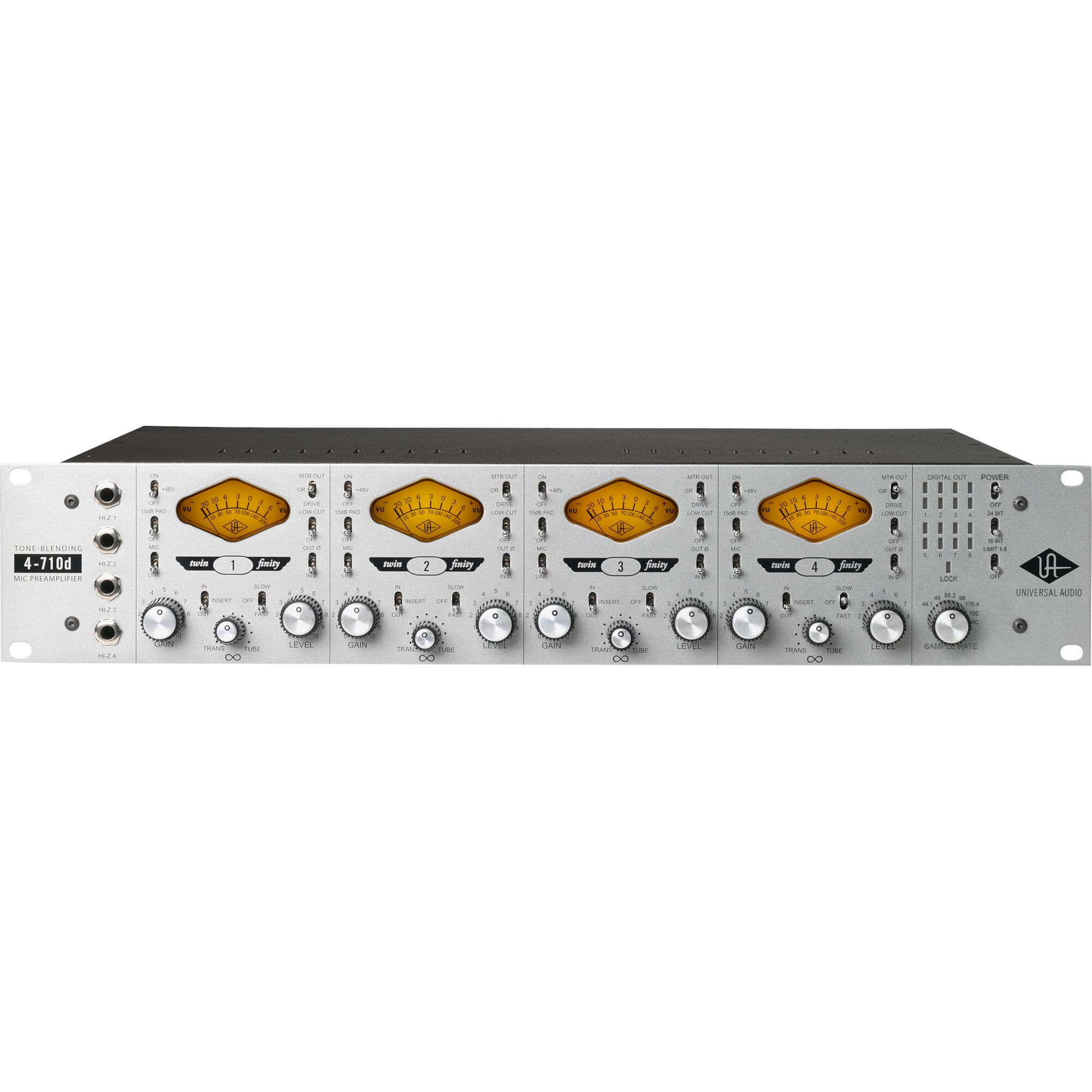 Universal Audio Hybrid Microphone Preamp 4-710D