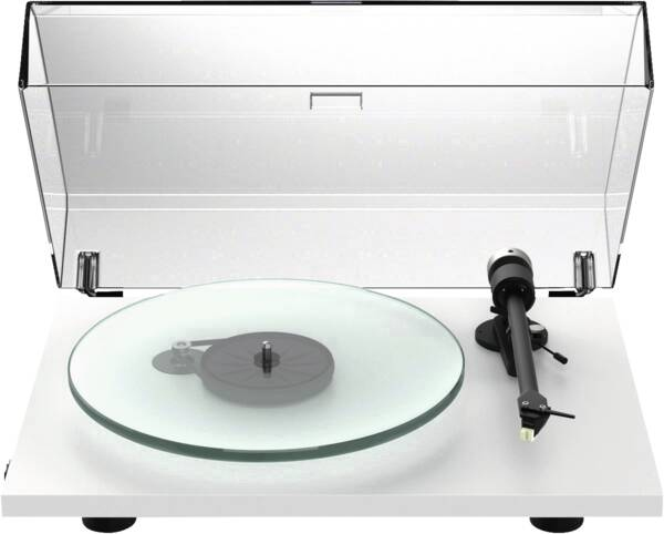 Pro-Ject T2W Satin White Vinyl Turntable + Sumiko Rainier Cartridge