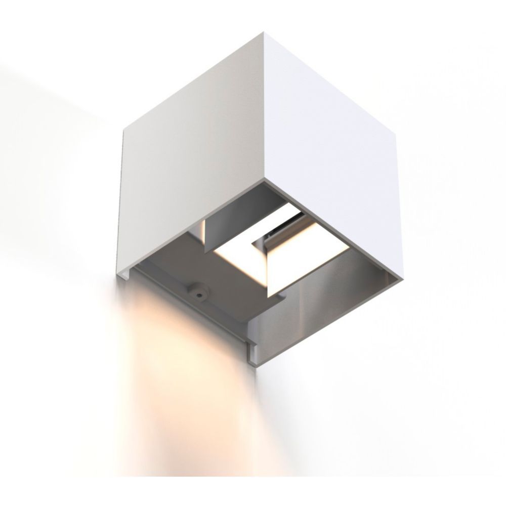 Hama WLAN LED Smart Bulb, Square, 4 inches, IP44 for Indoor/Outdoor, Black
