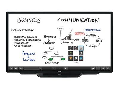 Sharp 80-Inch Interactive LCD Touchscreen Display (PN-80TC3)