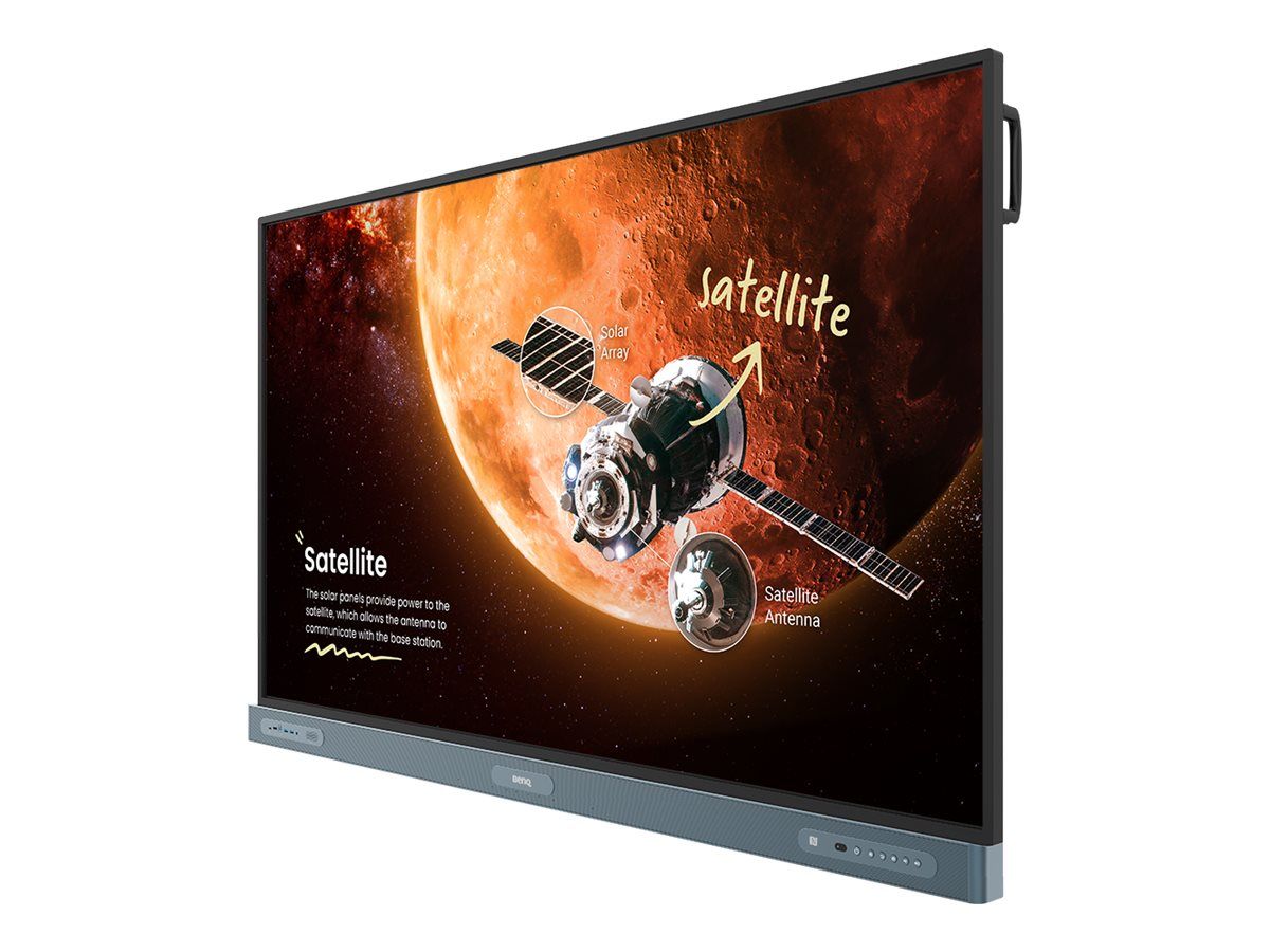 BenQ Board Pro RP7504 - 75" RP04 Series LED LCD Screen - Education/Business - with Touchscreen (Multi-Touch) - 4K UHD (2160p) 3840 x 2160