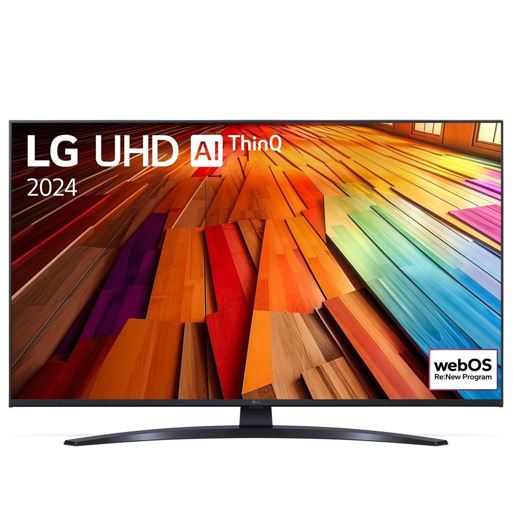 LG 43UT81 4K UHD Smart TV 108 cm (43") 2024 Black and Blue
