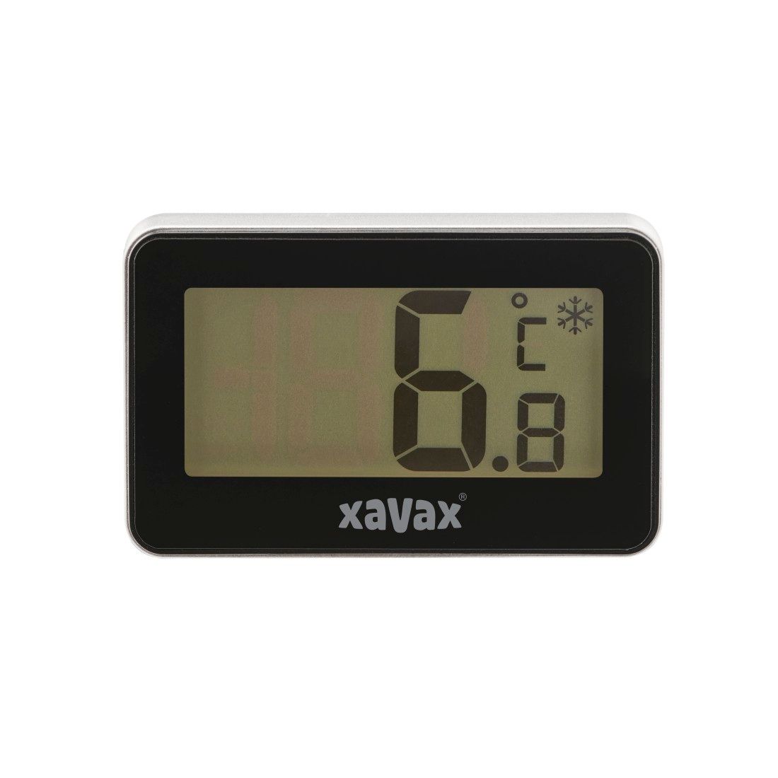 XavaX Digital Fridge and Freezer Thermometer, Black