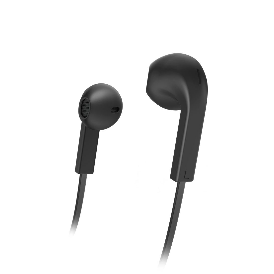 Hama Advance Stereo Headset with Microphone and Flat Cable