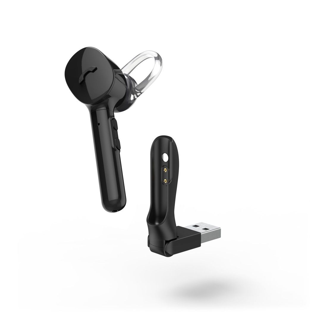 Hama MyVoice1300 Bluetooth Monoaural Headset with Voice Control and Noise Cancellation