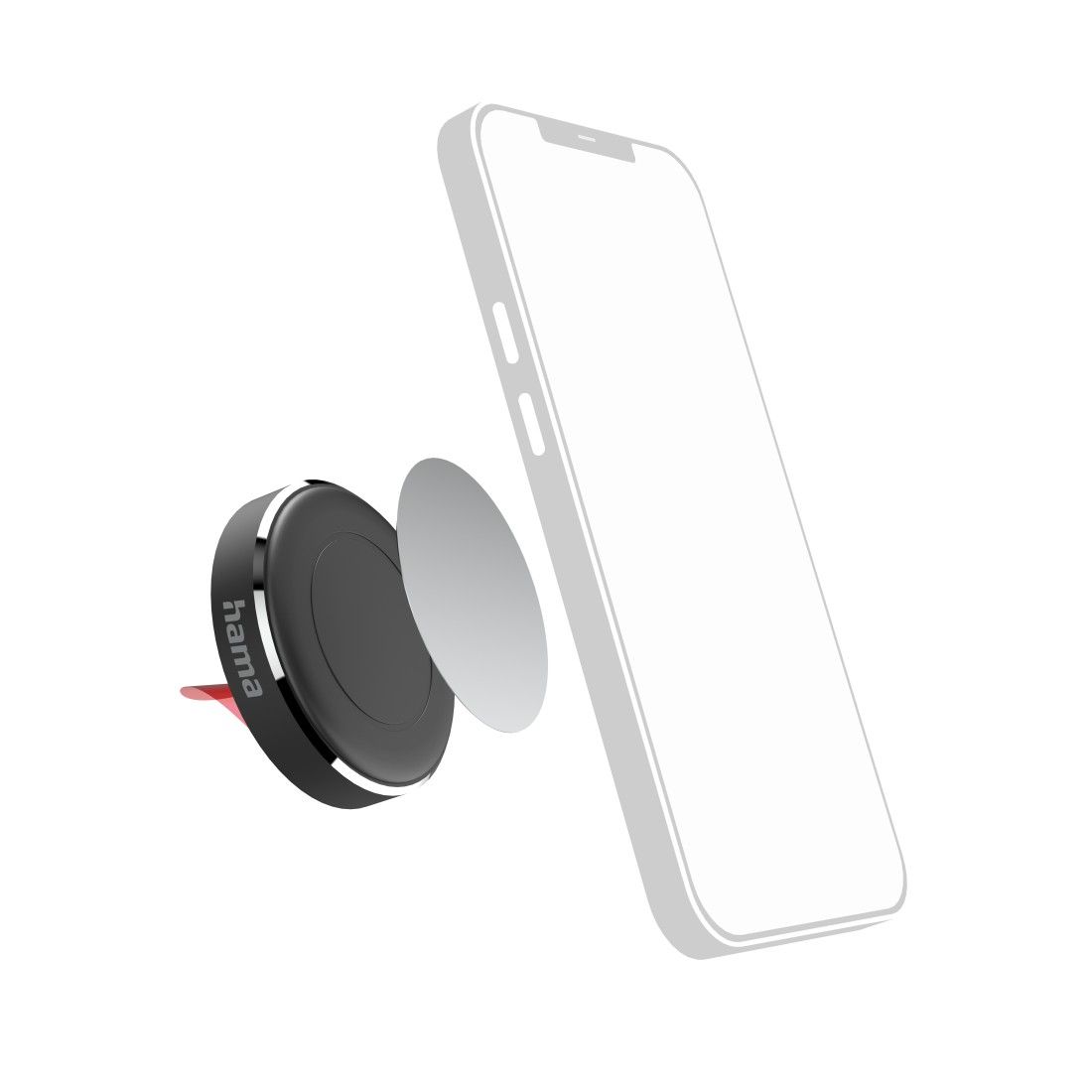 Hama Universal Car Magnetic Phone Holder with 360° Swivel
