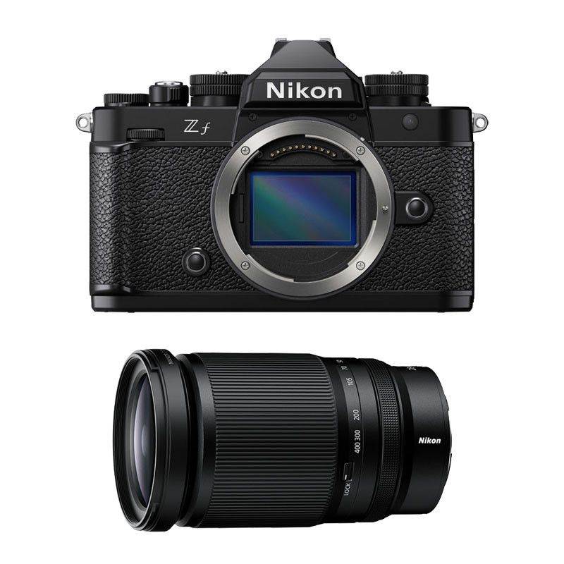 Nikon Zf Black + 28-400mm f/4-8 Lens (3-Year Warranty)