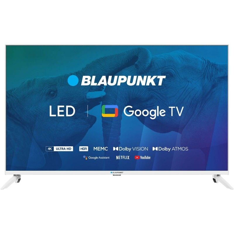 Blaupunkt 43-Inch 4K Ultra HD LED TV with GoogleTV, Dolby Atmos, and WiFi