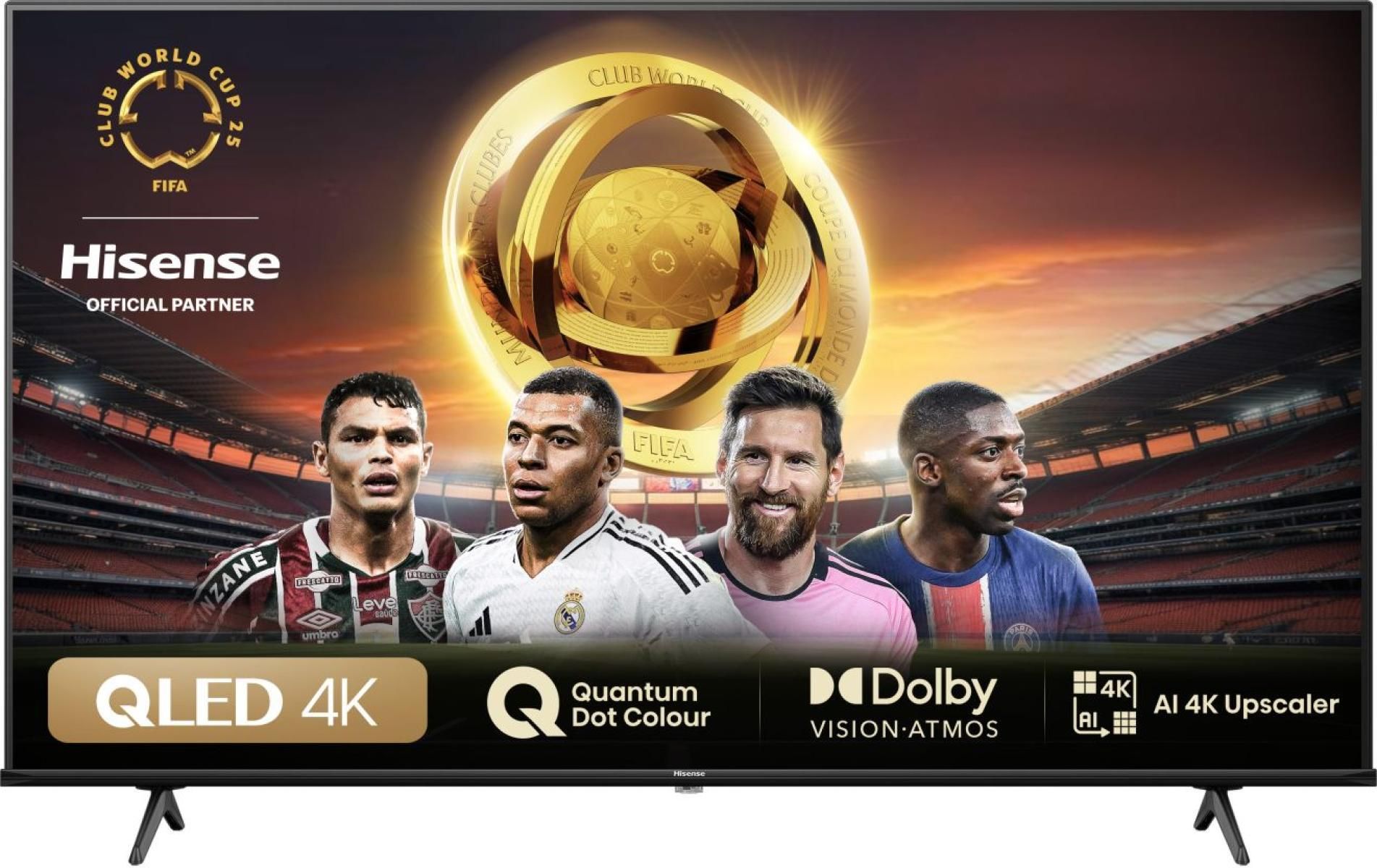 Hisense 65E77NQ 65-inch 4K Ultra HD Smart TV - Black