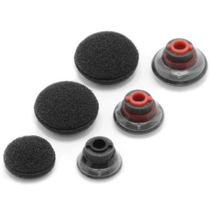 Tips de oreja de silicona y espuma OKULI para auriculares Plantronics Voyager 5200/5210/5220 (paquete de 3)