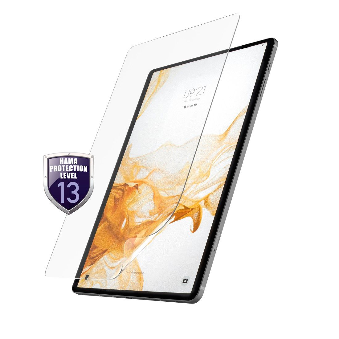Hama Glass Screen Protector for Samsung Galaxy Tab S7+/S7 FE/S8+ (12.4")