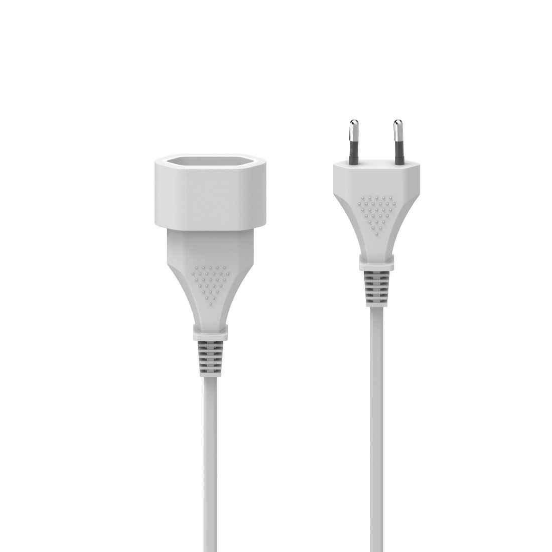 Hama European Plug Extension Cord, 5m, White