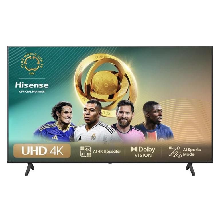 Hisense 55A6N - 55" Smart LED TV - 4K UHD, HDR, Direct LED - Black