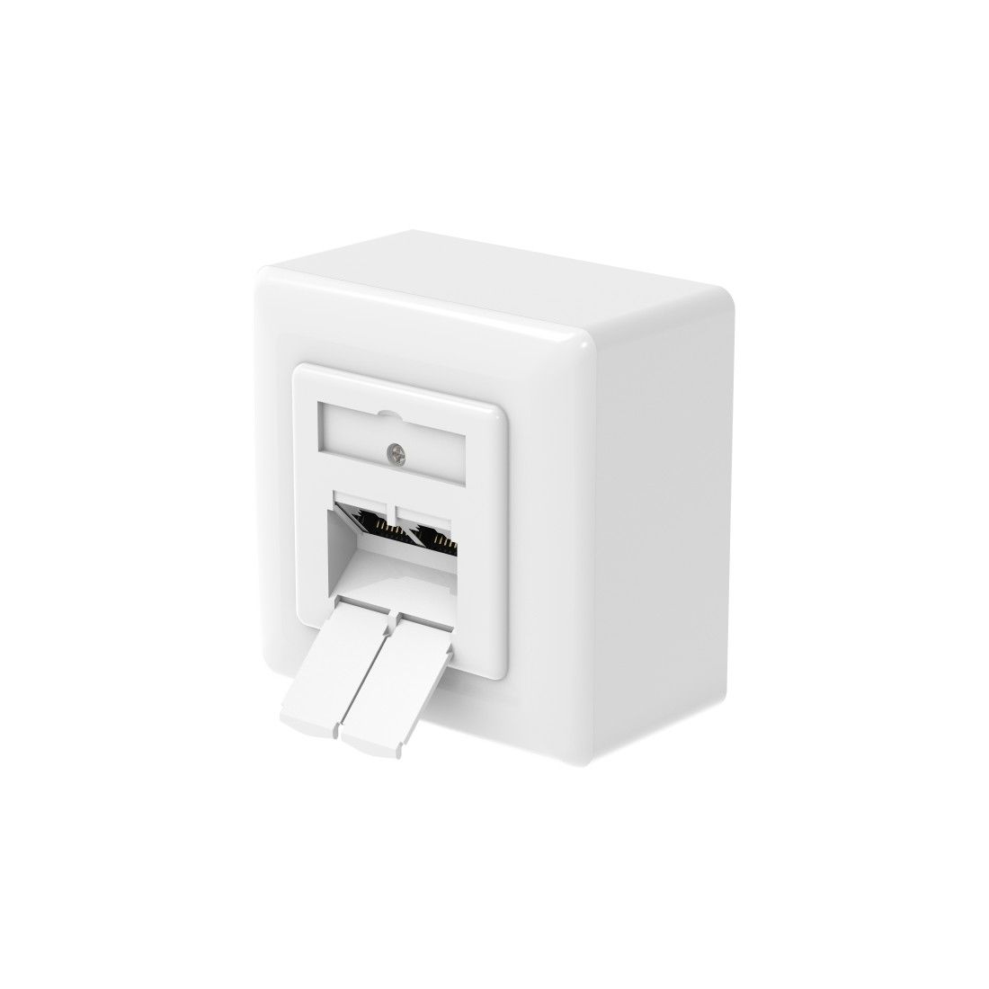 Hama CAT-6a 10 Gbit/s Shielded Network Adapter, 2 Ports