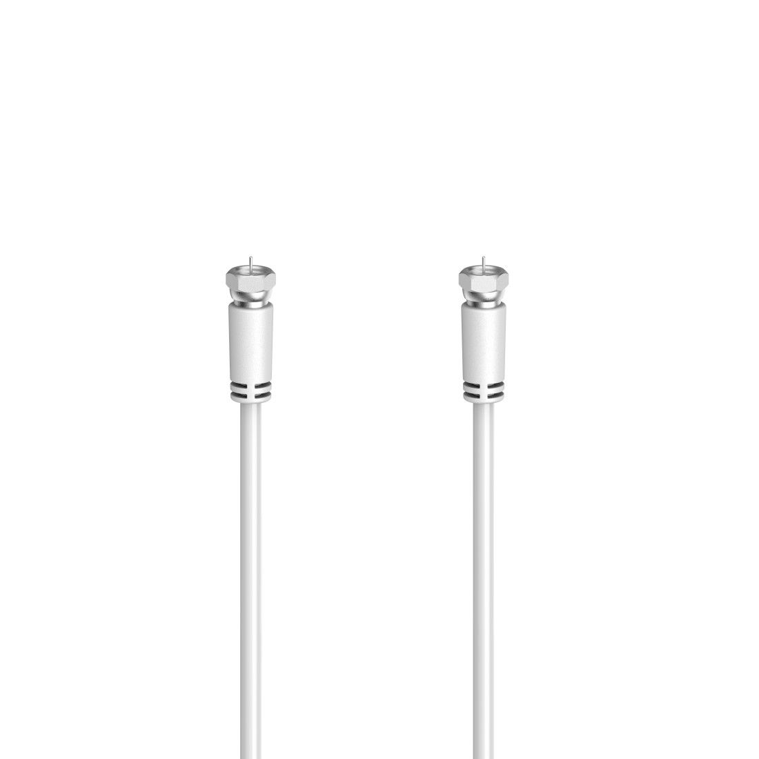 Cable de conexión Hama SAT, 10 m, macho F - macho F, blindaje 90 dB