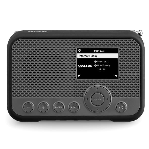 Radio portátil Sangean WFR-39 gris negro