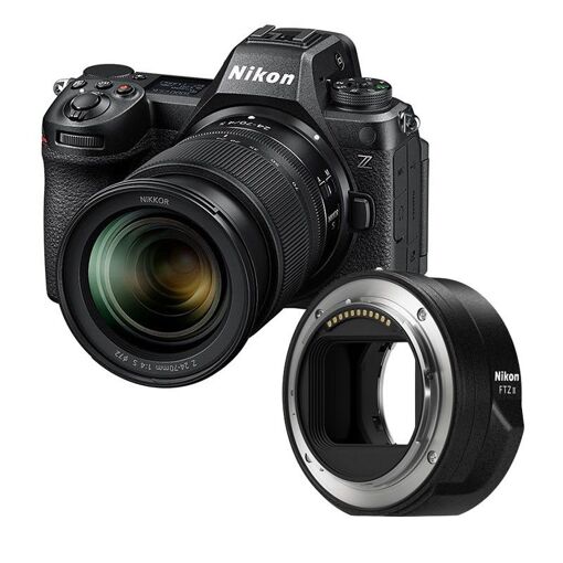 Nikon Z6 III + Z 24-70mm f/4 S Lens + FTZ II Adapter