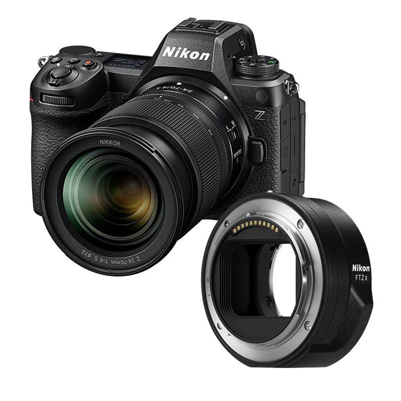 Nikon Z6 III + Z 24-70mm f/4 S Lens + FTZ II Adapter