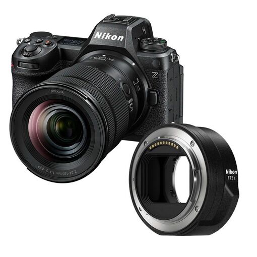 Nikon Z6 III + Z 24-120mm f/4 S Lens + FTZ II Adapter (3 Year Warranty)