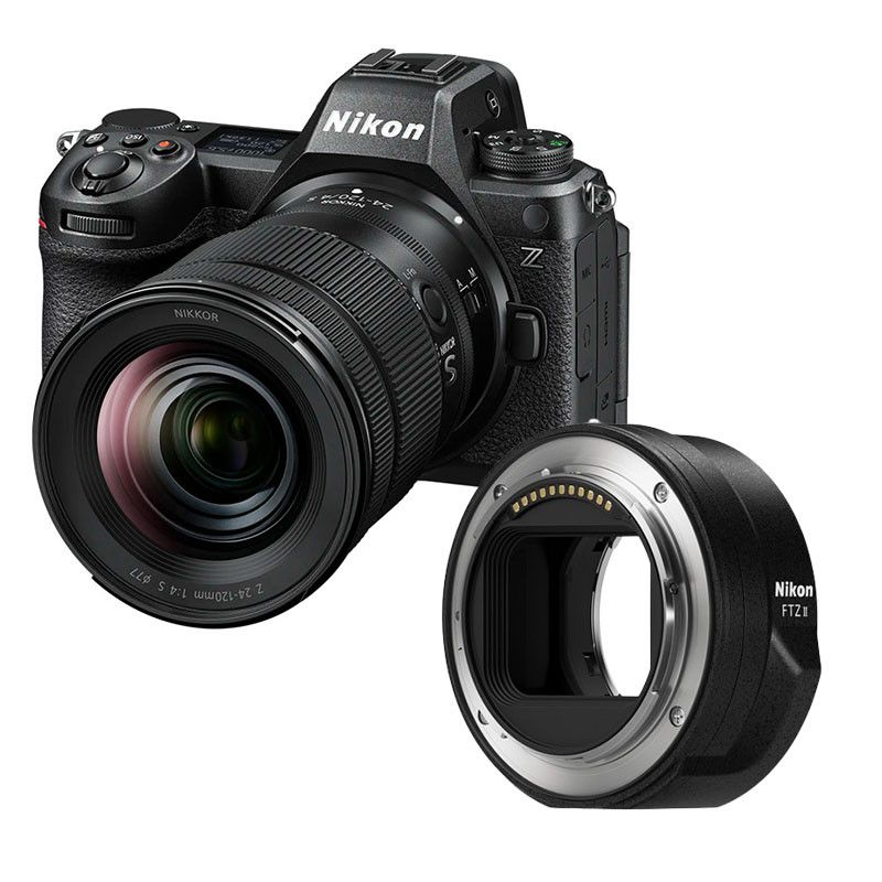 Nikon Z6 III + Z 24-120mm f/4 S Lens + FTZ II Adapter (3 Year Warranty)