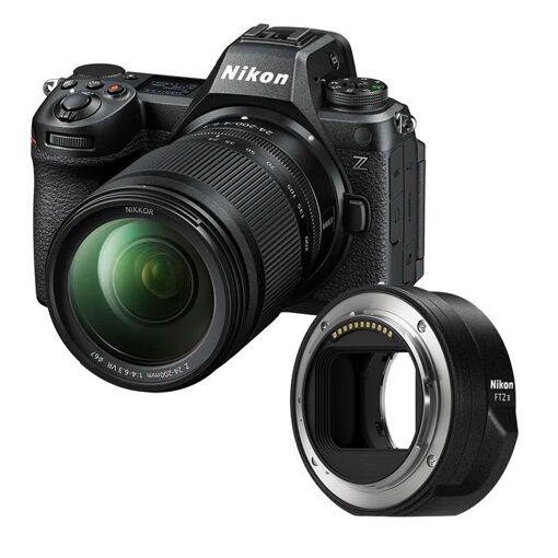 Nikon Z6 III + Z 24-200mm f/4-6.3 Lens + FTZ II Adapter (3 Year Warranty)