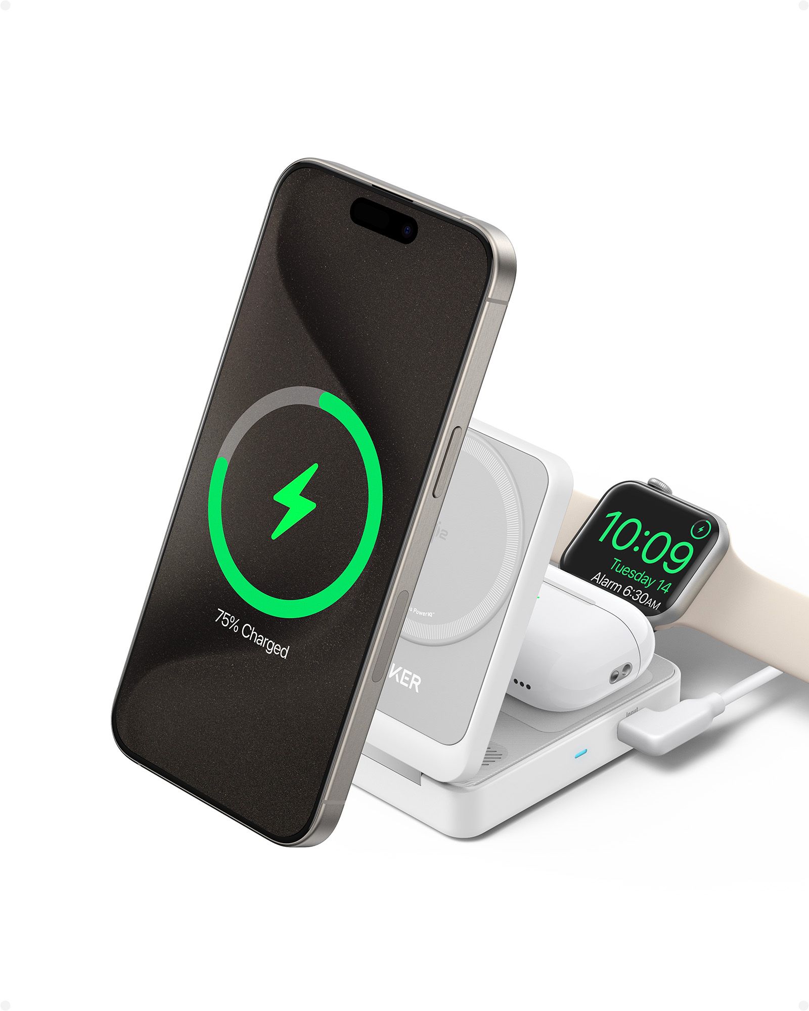 Anker Wireless Phone & Device Charger - White