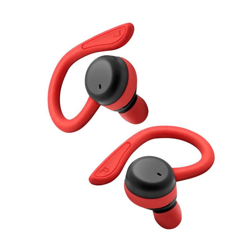 Phoenix Spartan Bluetooth Sport Headphones, Red