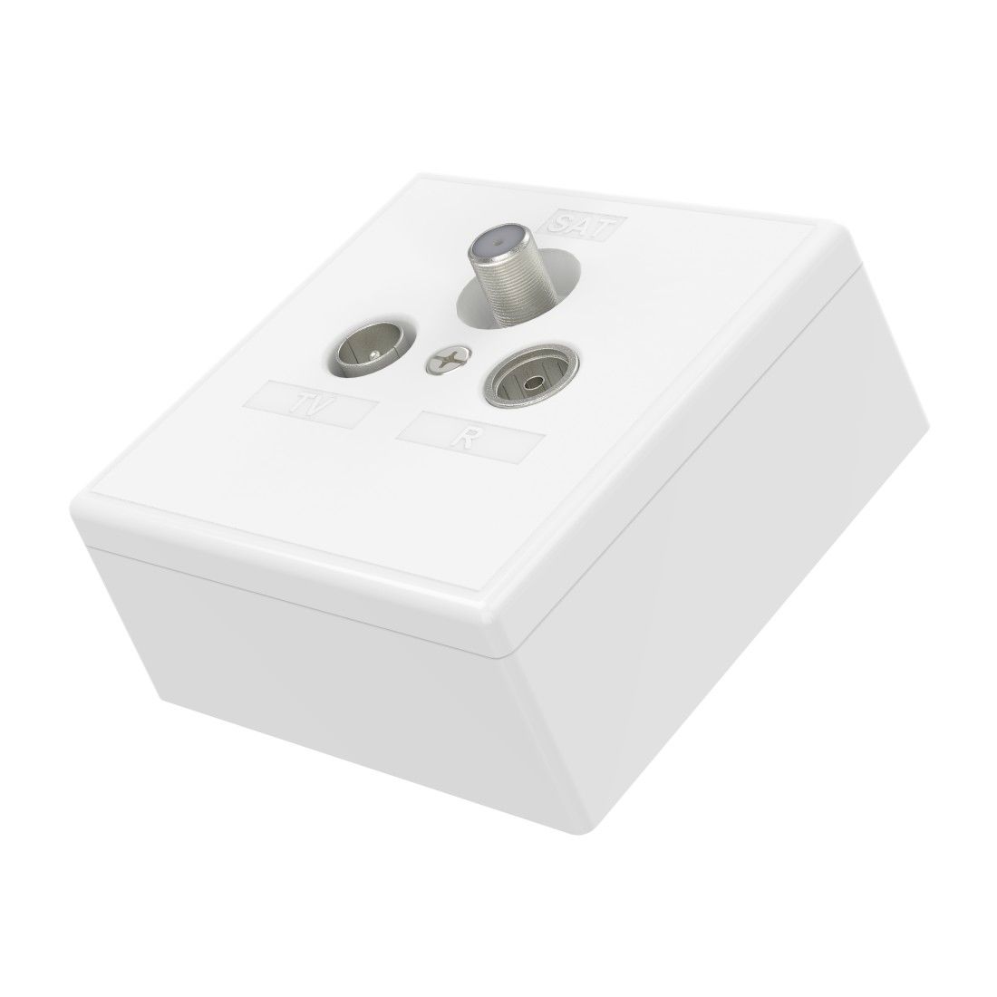 Hama Universal Antenna Terminal SKITU, 0 dB, 4 in 1