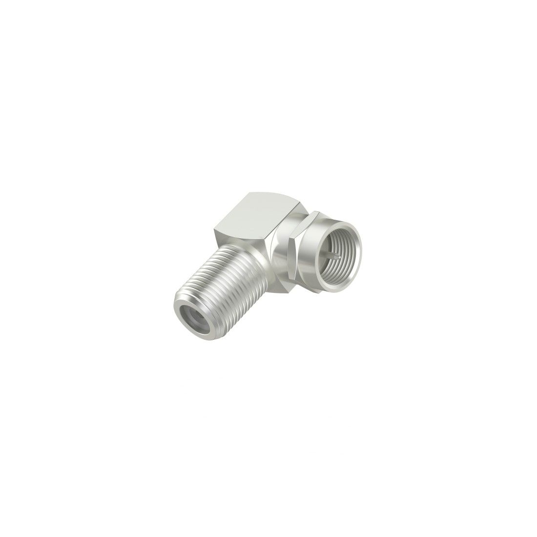 Hama 90° SAT Antenna Cable Adapter (F Male to F Female)