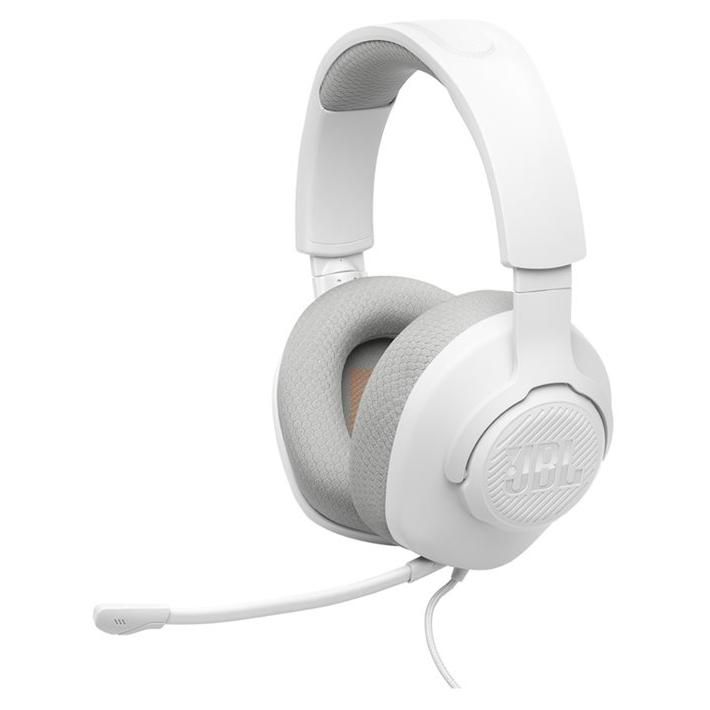 JBL Quantum 100M2 - Over-Ear Wired Headphone - 3.5mm Jack - White