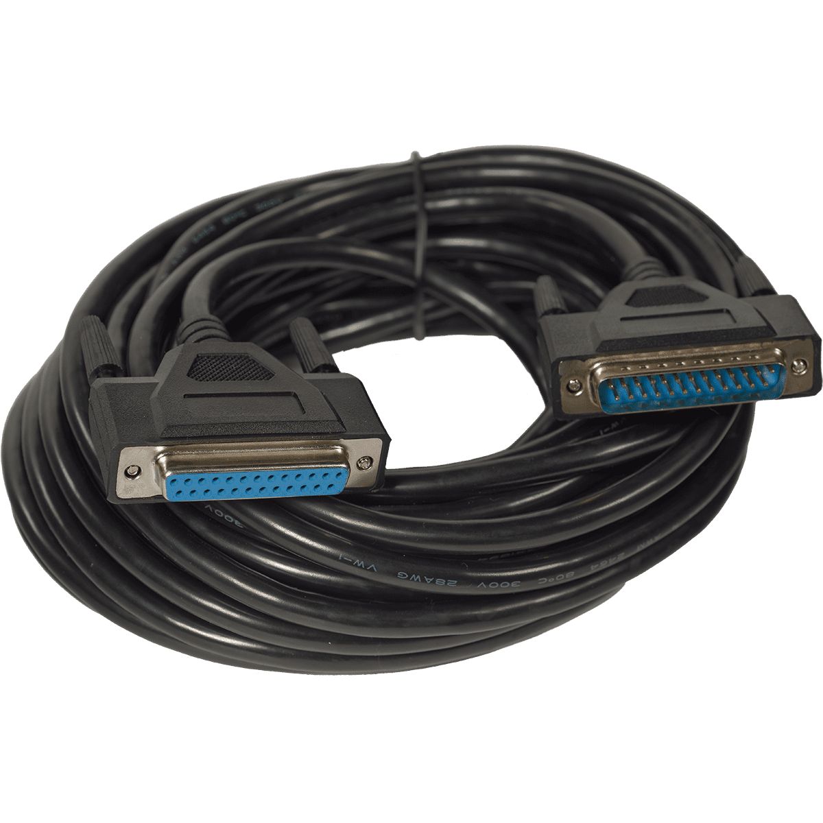 Algam Lighting LAL ILDA10M-SPECTRUM 10m Black ILDA Cable for Spectrum Lasers