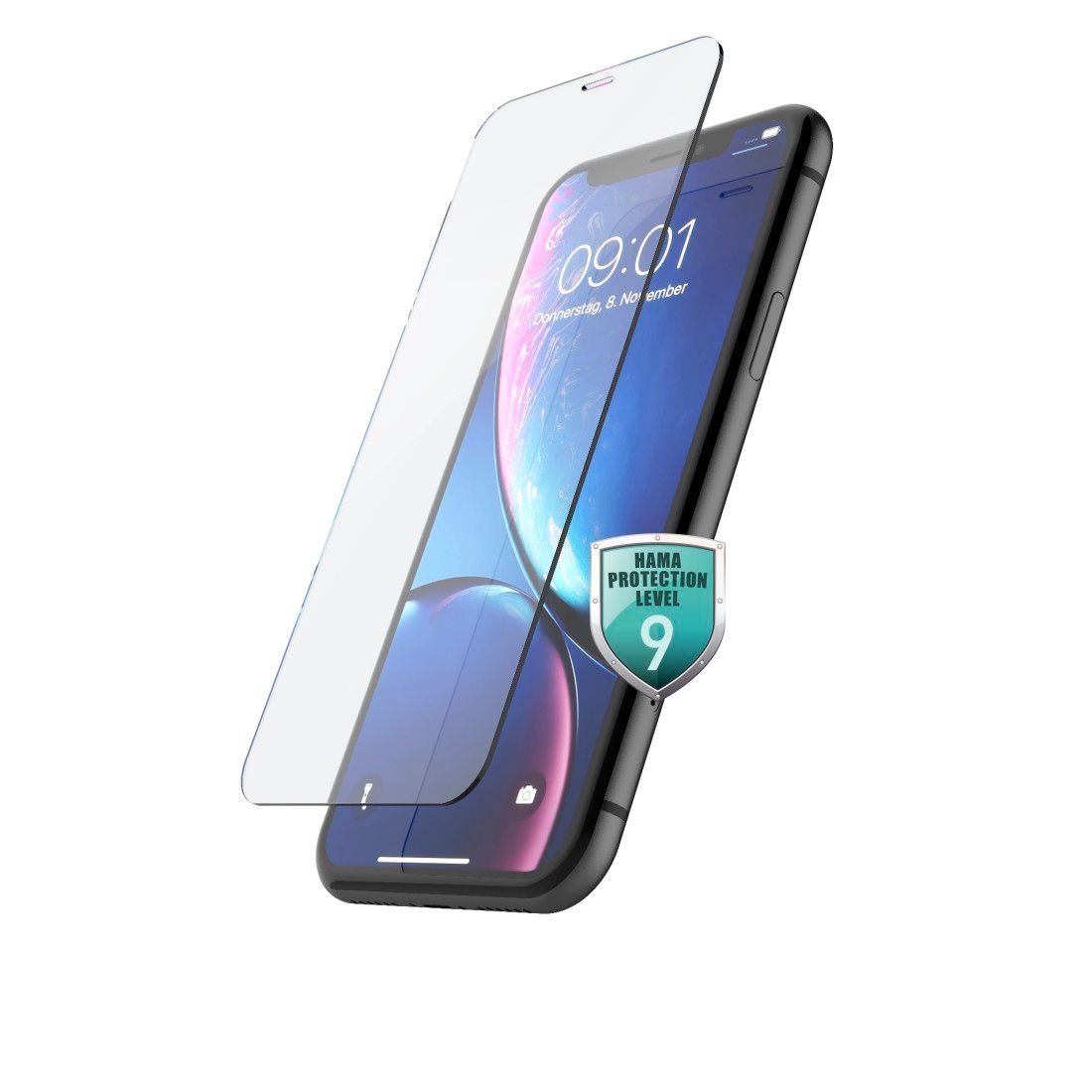 Hama Premium Crystal Glass Screen Protector for Apple iPhone XR/11