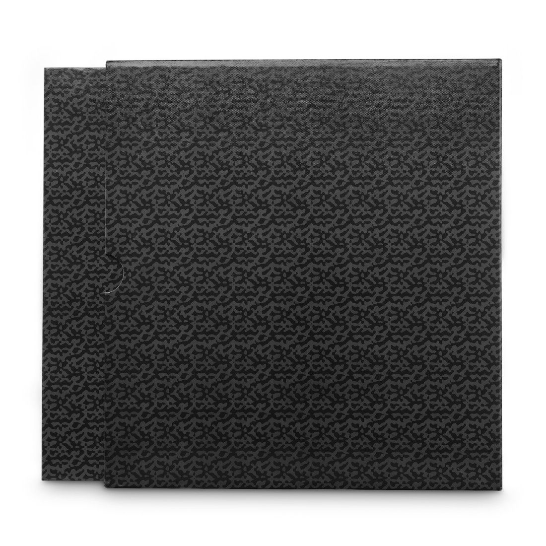 Hama 4-Ring Binder, 70mm Width, with Case, Black/Gray