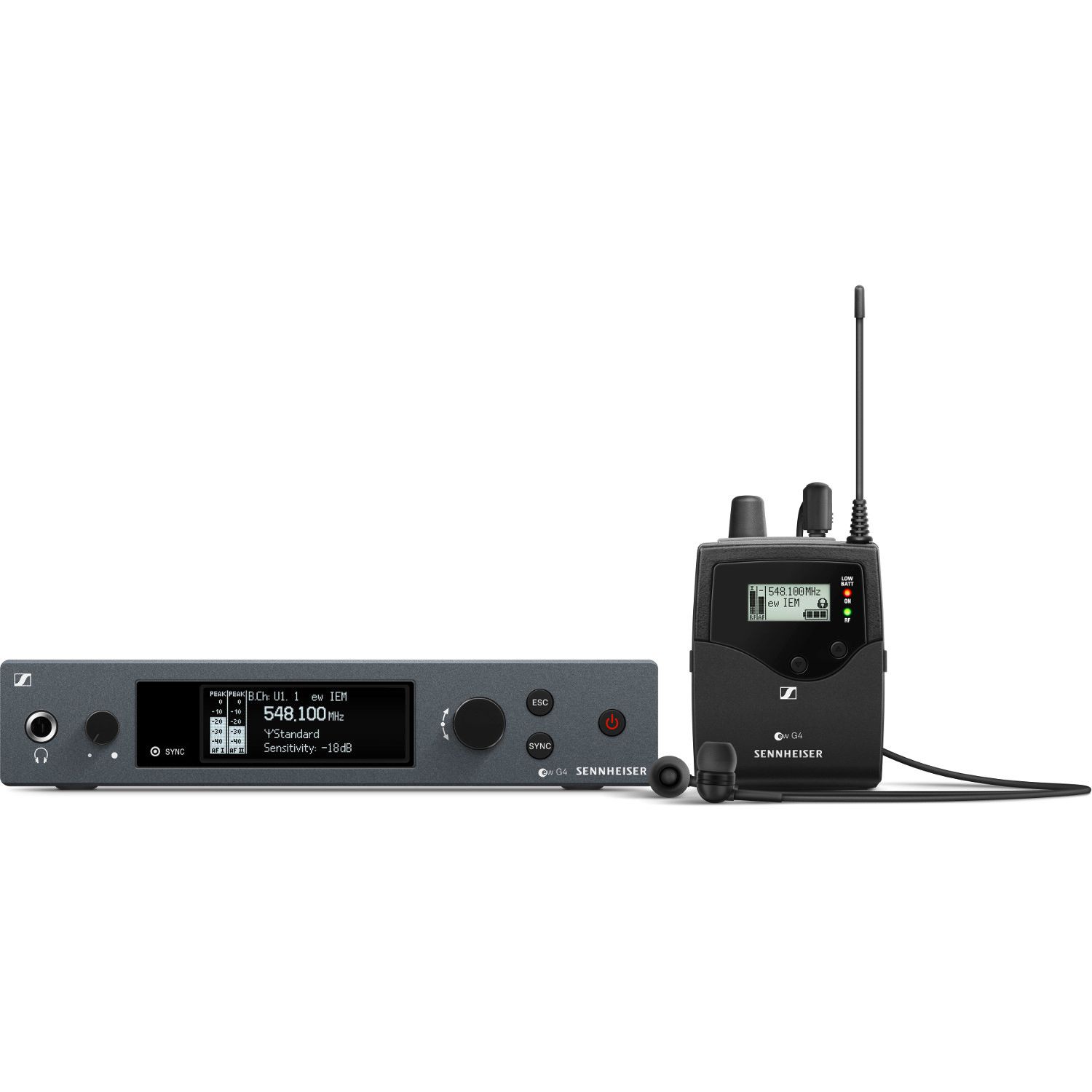 Sennheiser EW IEM G4-B Wireless In-Ear Monitoring System (626 - 668 MHz)