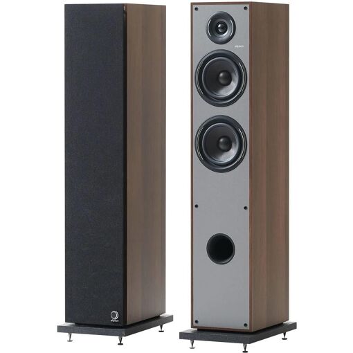 Altavoz de columna Elipson Horus 11F Nuez - Gris oscuro