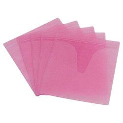 Zomo CD Sleeves, Pink (100-Pack)