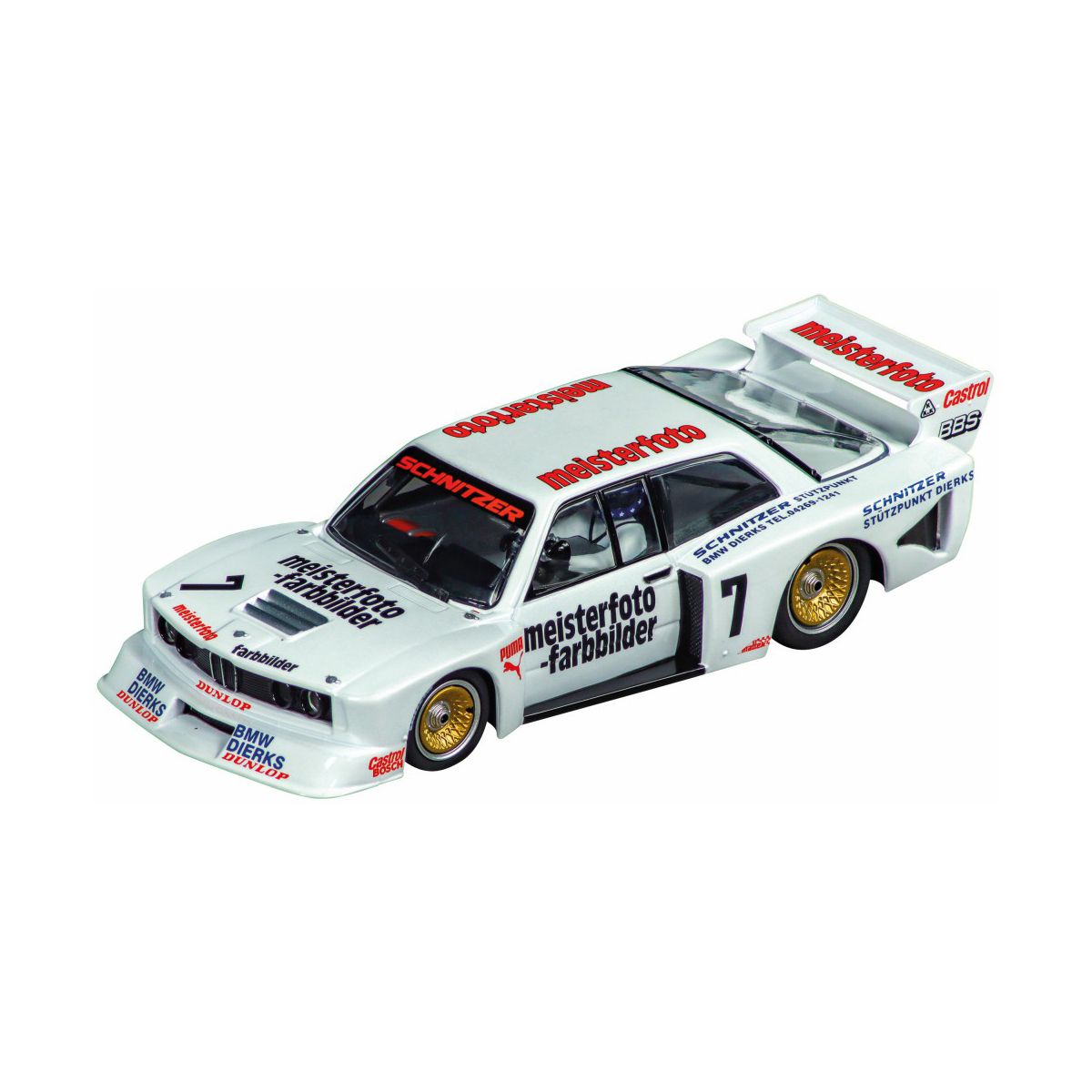 BMW 320 Turbo Flachbau Team Schnitzer No.7 Digital Scale Model Car