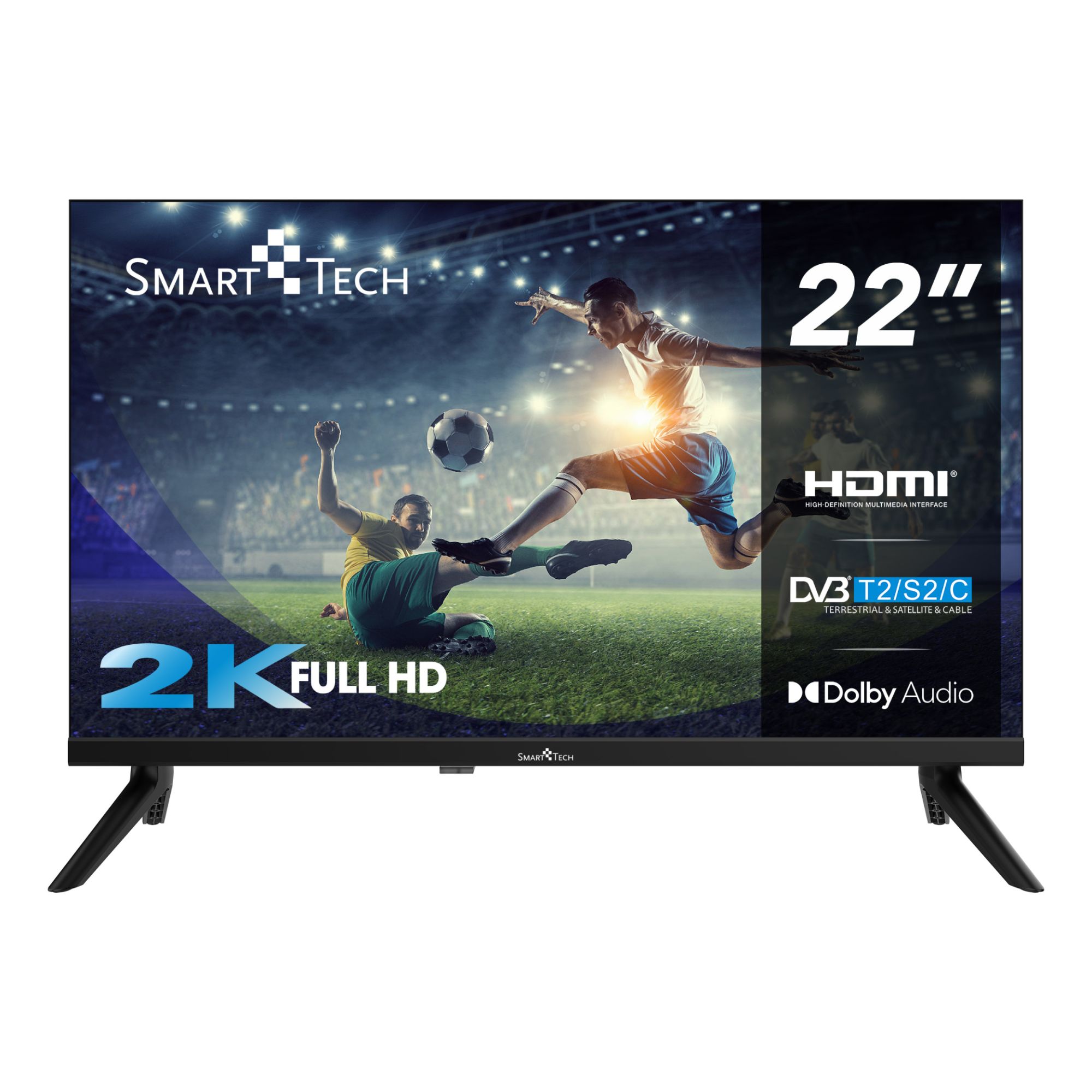 Smart Tech 22FN01V - TV LED Full HD de 22 pulgadas
