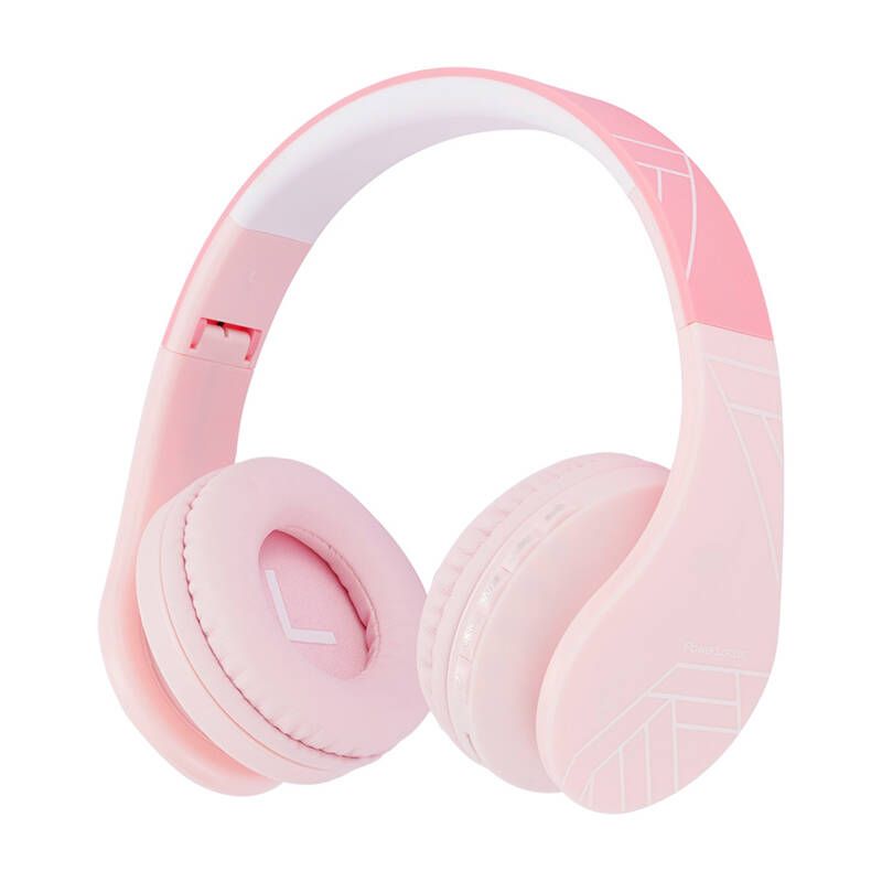 PowerLocus P1 Wireless Kids' Headphones (Pink)