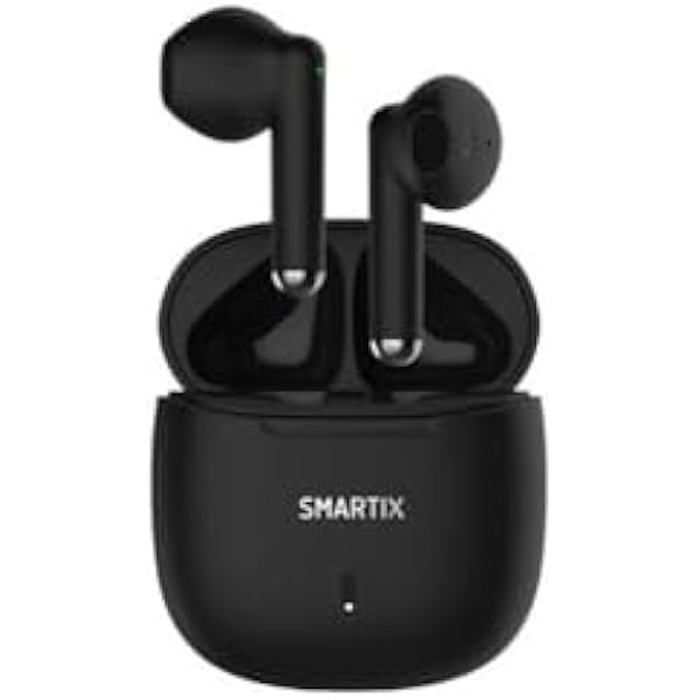 Atlantis Smartix Tws SM60-Fi9-B Wireless Earbuds with Magnetic Charger - Black