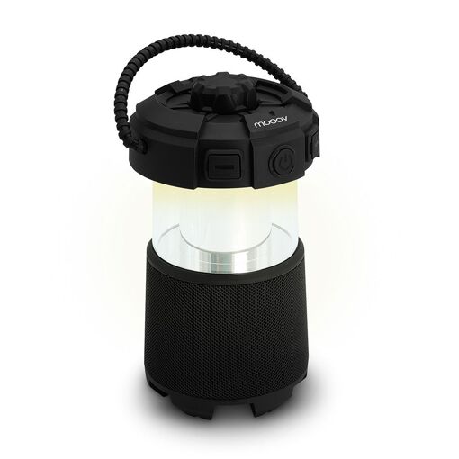 Enceinte lanterne splashproof Jasper - noir (Mooov)