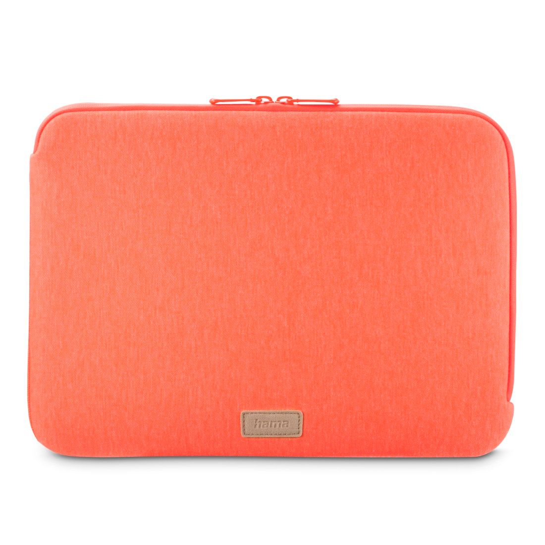 Hama Jersey Laptop Sleeve, 15.6-16.2 Inches, Coral
