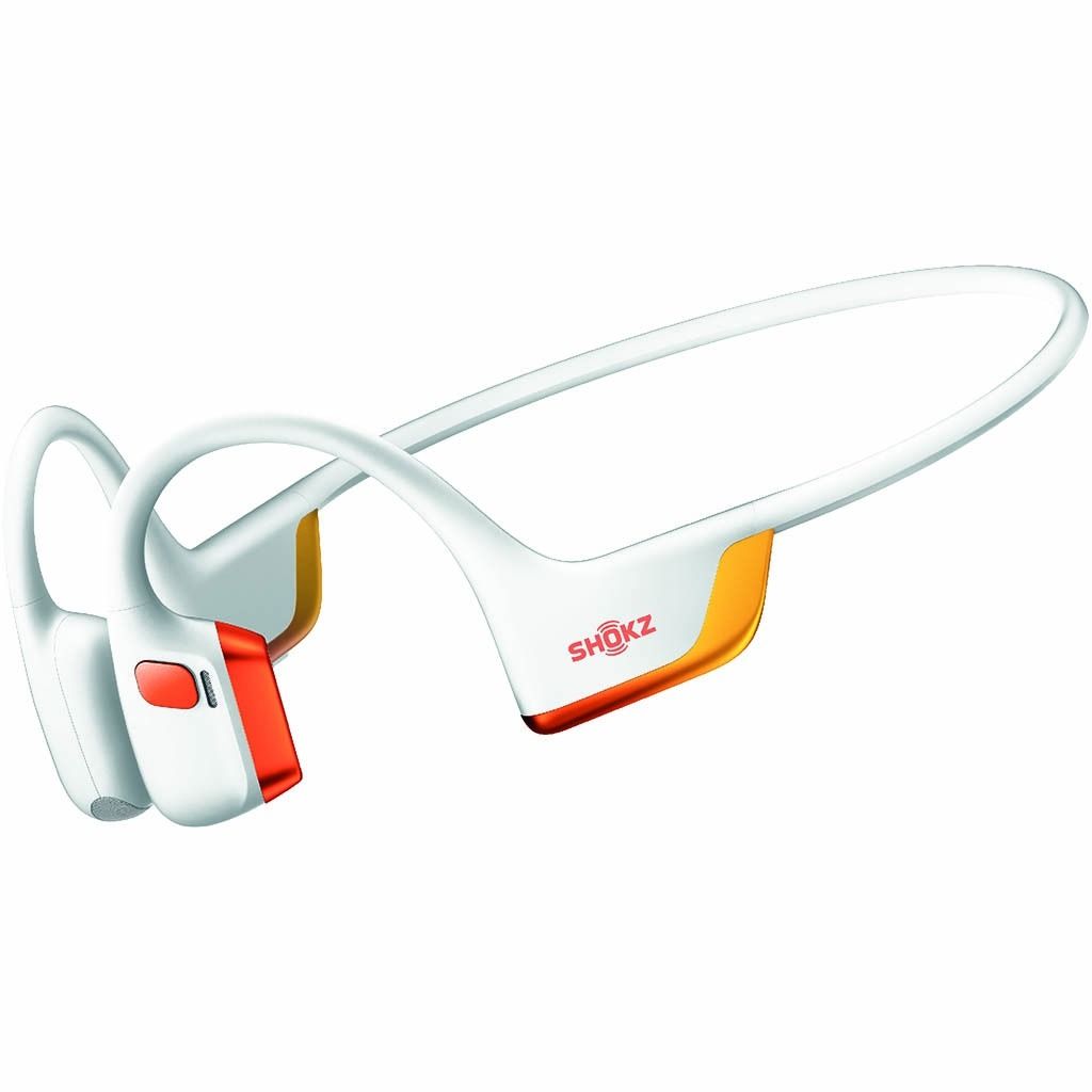 Shokz Openrun Pro 2 Kipchoge Limited Edition - Bone Conduction Wireless Sport Headphones - White, Orange