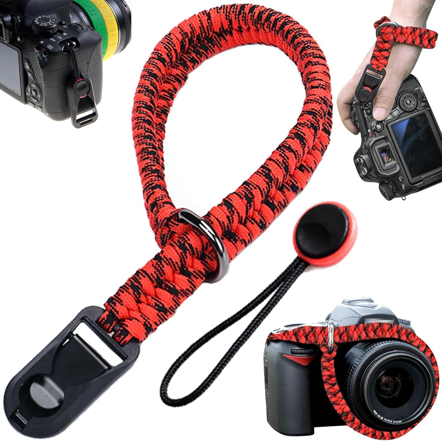 Dragonne pour Appareil Photo, Sangle de Poignet Réglable