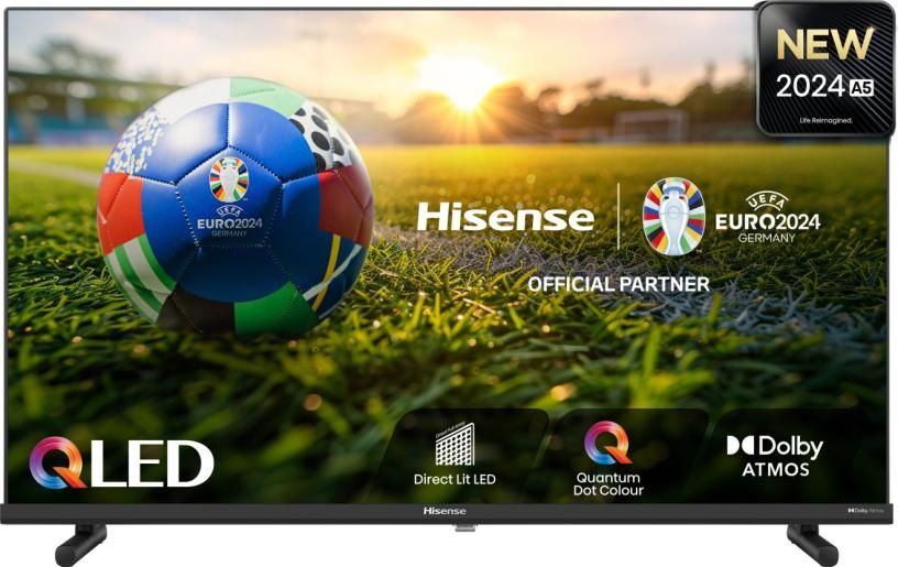 Hisense 40A59NQ 40-Inch Full HD Smart TV, Wi-Fi, Black