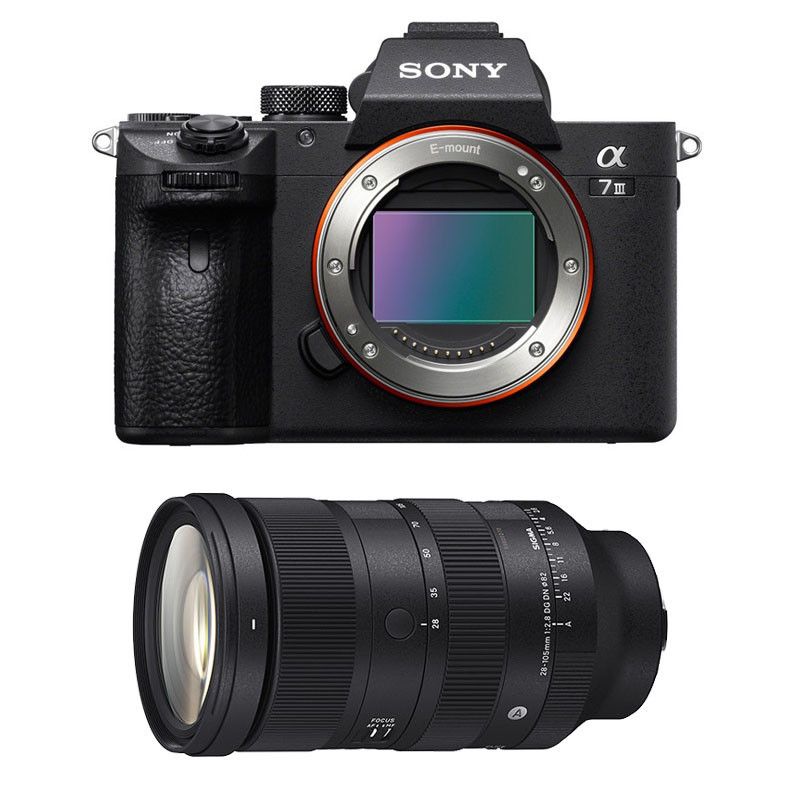 Sony Alpha 7 III + Objetivo SIGMA 28-105mm f/2.8 Art (Garantía de 3 años)