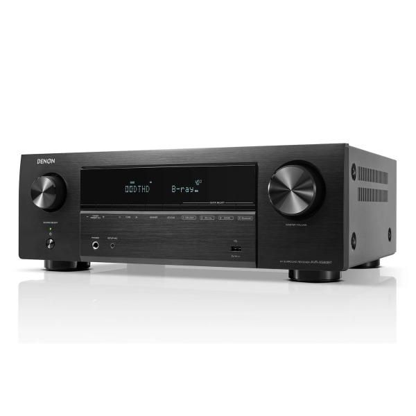 Denon AVR-X580BT Black - 5.2ch AV Receiver 140W 8K
